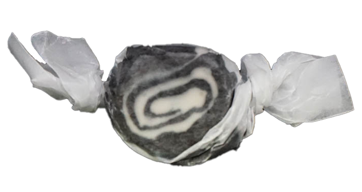 Black Licorice Swirl Taffy